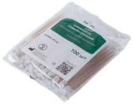 Слюноотсосы стом. одноразовые со сьемным наконечником  (ПРОЗРАЧНЫЙ)  длина 147 мм,100шт.. TREVITA